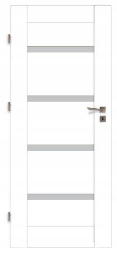 Skrzydło drzwiowe FF Prix 10 lewe białe 84,4 x 203cm