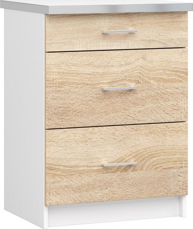 Fabryka Mebli Akord Szafka kuchenna S60 SZ3 z blatem Lima