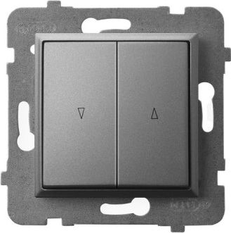 Ospel Aria Łącznik żaluzjowy szary mat (ŁP-7U/m/70)