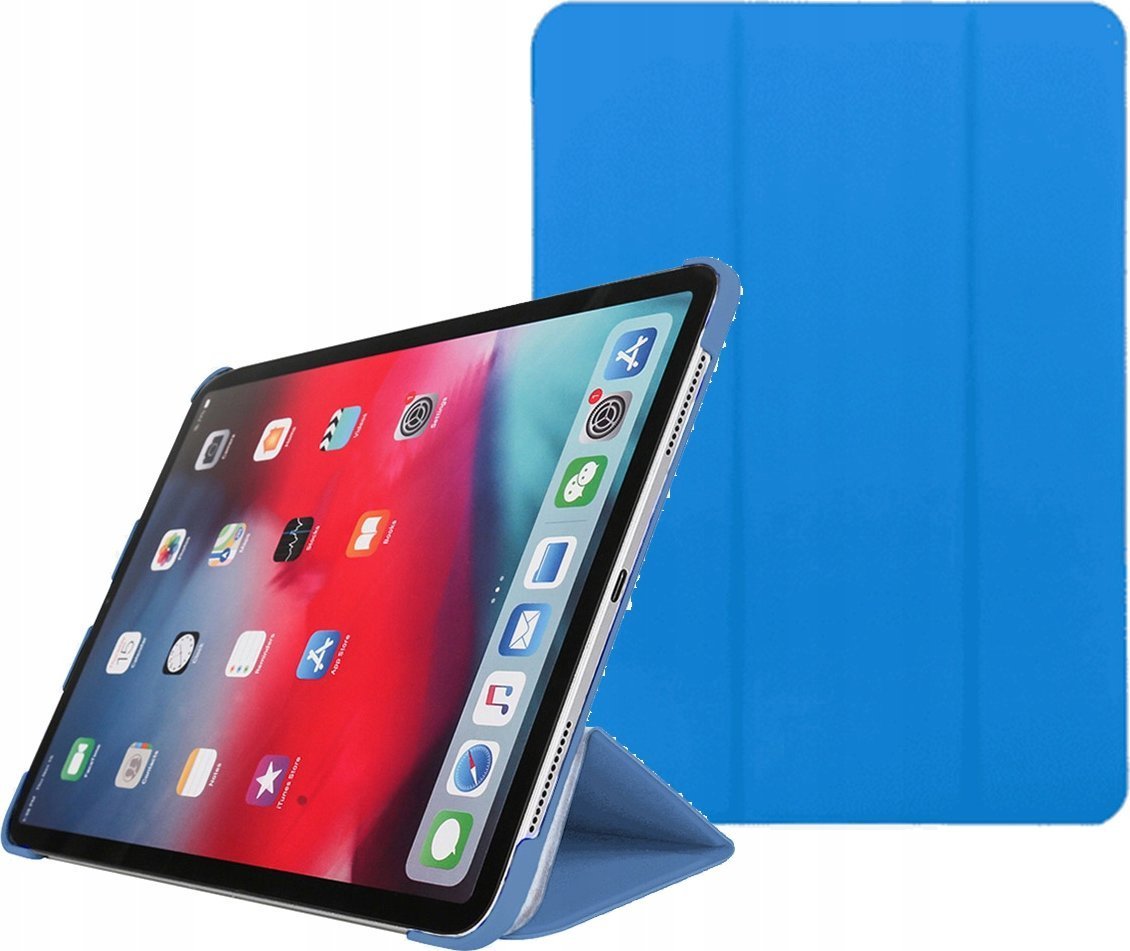 Etui na tablet Pomologic Obudowa ochronna BookCase do iPad Pro 11" 1/2/3/4G, iPad Air 10.9" 4/5G niebieska