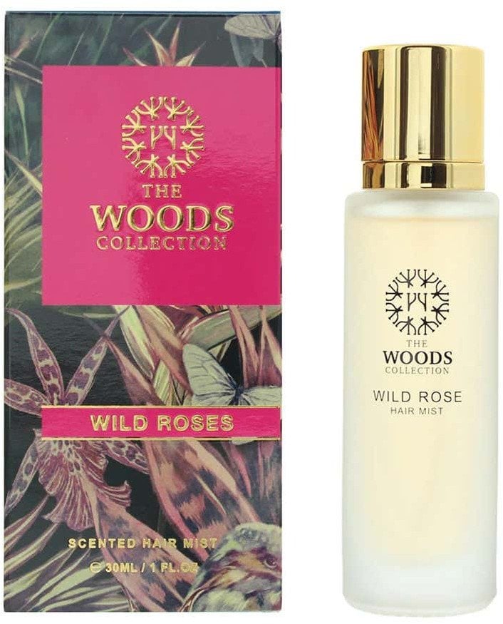 The Woods Collection, Wild Roses, Hair Scented Mist, For Women, Vetiver, 30 ml For Women