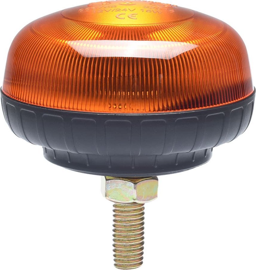 AMiO Lampa ostrzegawcza w21sb na śrubie r65 r10 18led 12/24v ip56