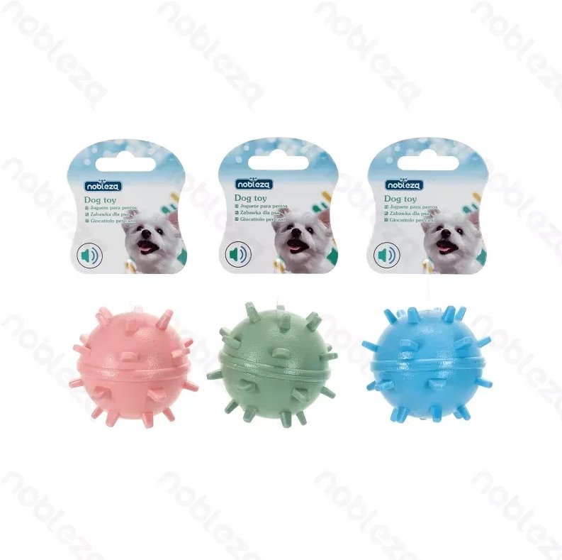 Zabawka dla psa w kształcie kolczastej piłki