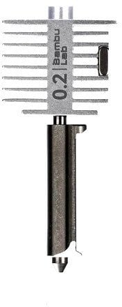 Hotend z dyszą ze stali nierdzewnej do drukarek Bambu Lab z serii A1 - 0,2 mm}