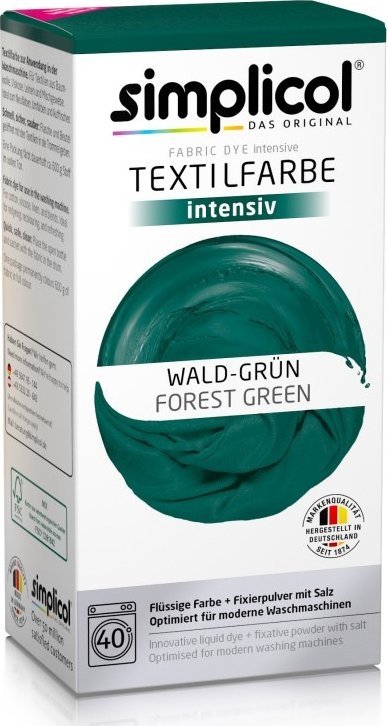 Simplicol SIMPLICOL Barwnik do tkanin Leśna Zieleń