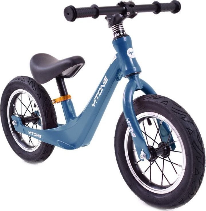 Rowerek biegowy Import SUPER-TOYS 12", ALUMINIOWA RAMA, ALUMINIOWE FELGI, PODNÓŻEK, WZMACNIANA RAMA, SUPER JAKOŚĆ/KD-06