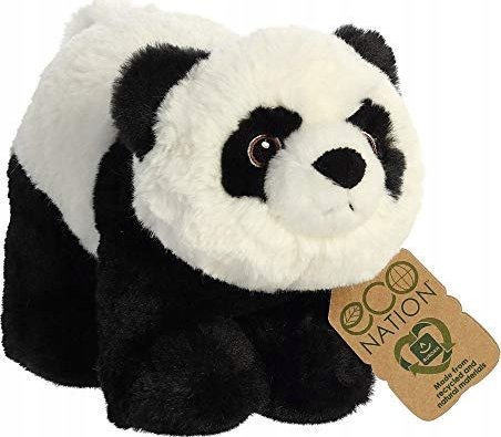 ECO NATION AURORA Eco Nation Plush Panda, 15 cm