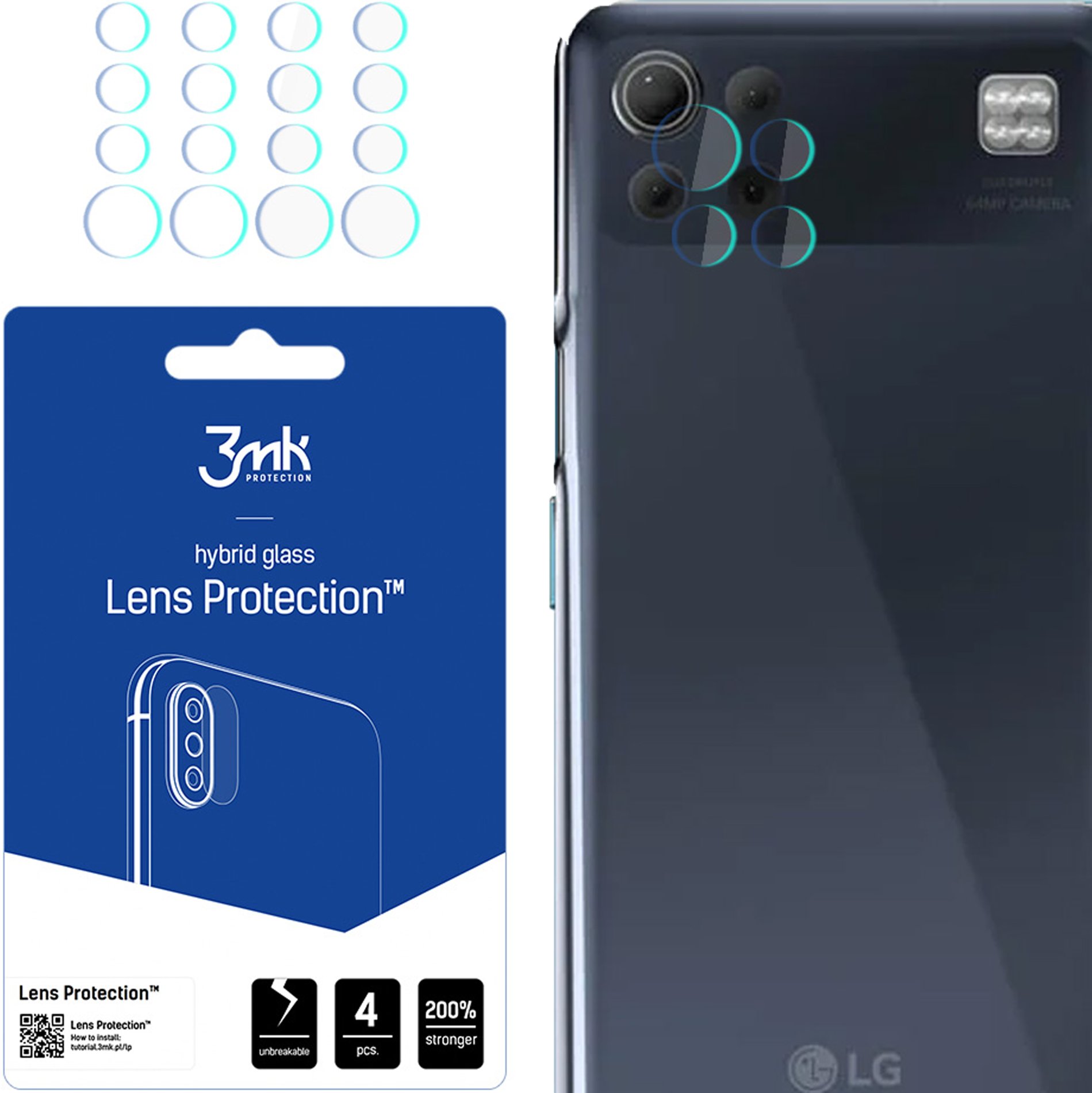 LG K92 - 3MK LENS PROTECTION