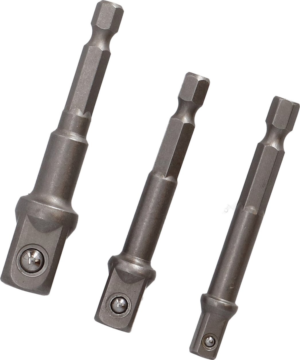 DRAUMET DRAUMET PREMIUM Adaptery z 1/4" HEX na 1/2, 3/8, 1/4" kwadrat one size