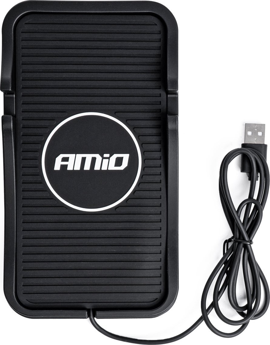 Ładowarka AMiO Bezprzewodowa ładowarka indukcyjna samochodowa 15w amio-03145
