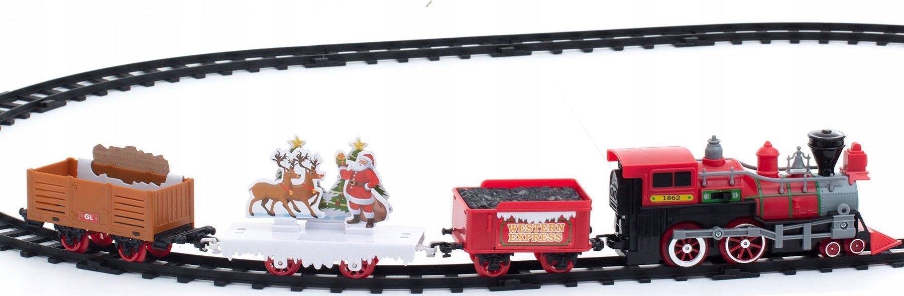 Fééric Lights and Christmas Świąteczna kolejka elektryczna