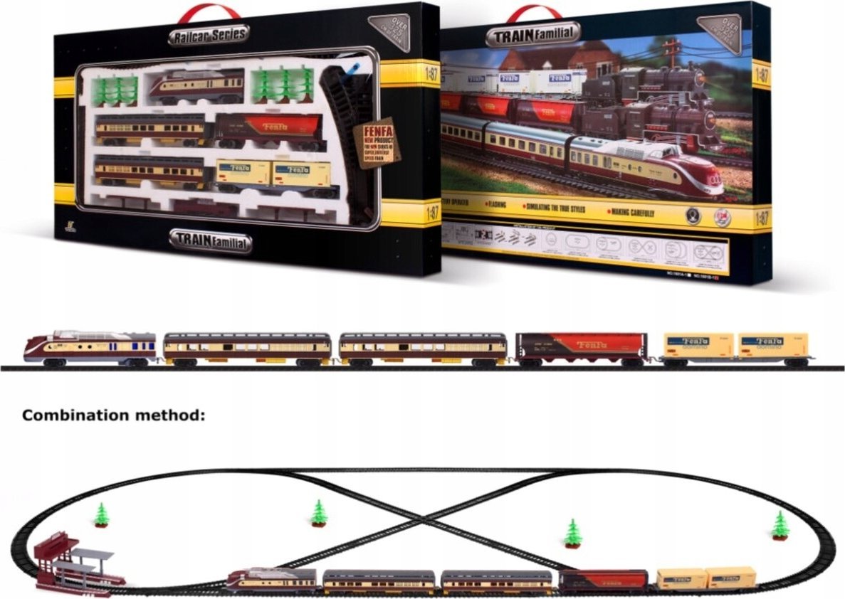 Kolejka Elektryczna Fenfa Lokomotywa Pociąg Towarowy, Pasażerski