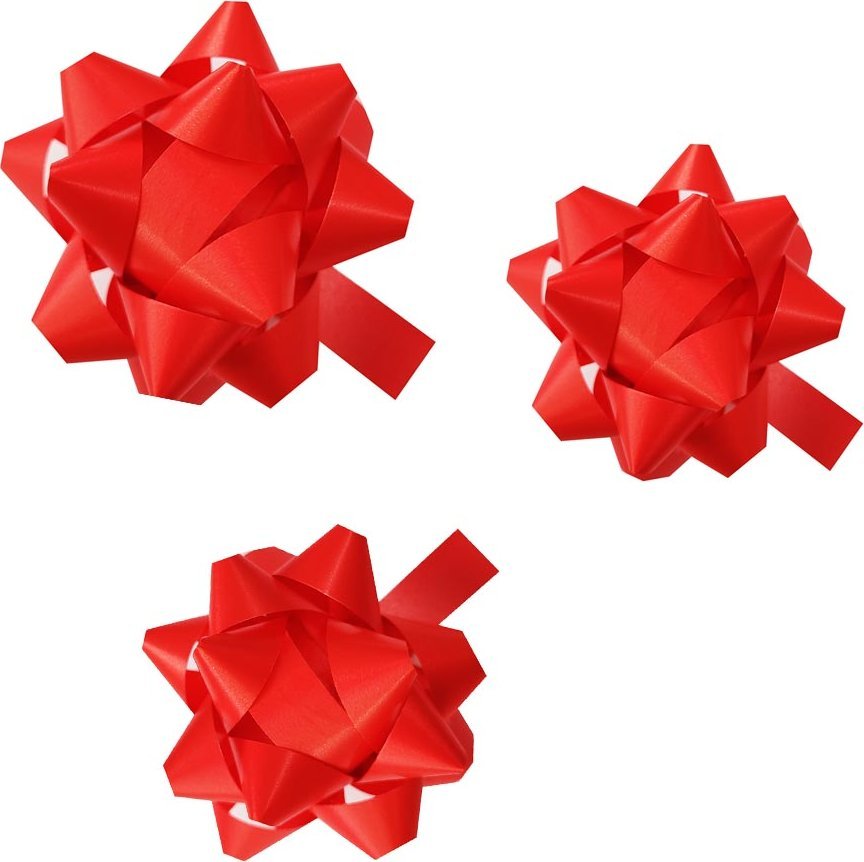 Fastima Rozetka KOKARDA do prezentów 3x5,5cm 29MM