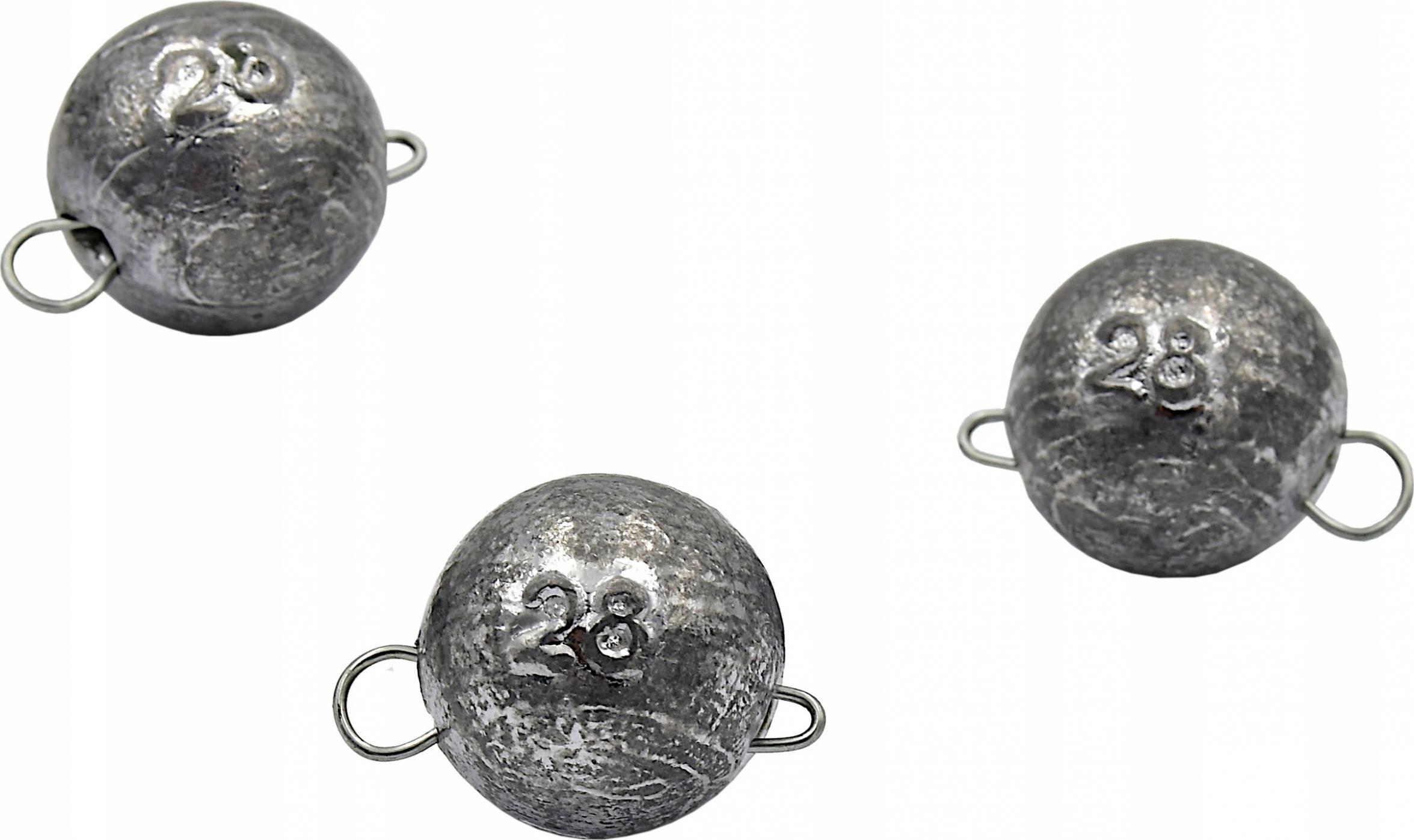 ZHIBO Czeburaszka główka ołowiana składana 28 g - 3 szt