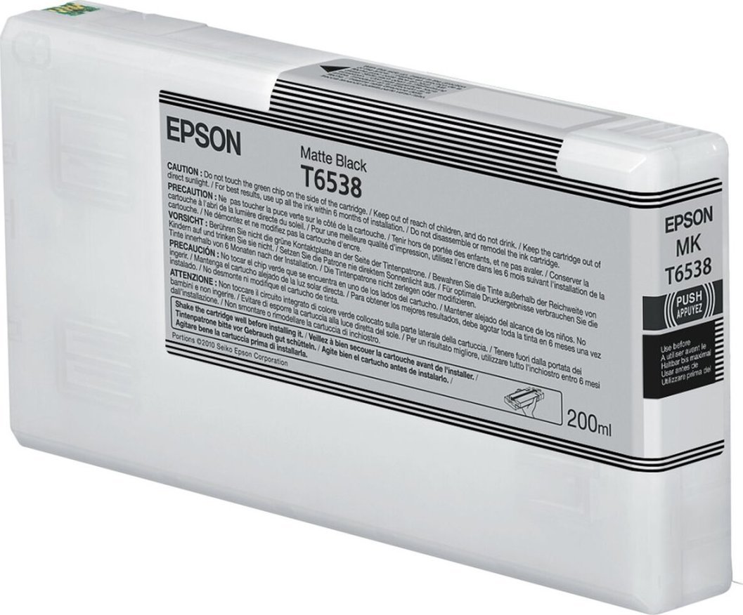 Tusz Epson EPSON T6538 ink cartridge matte black standard capacity 200ml