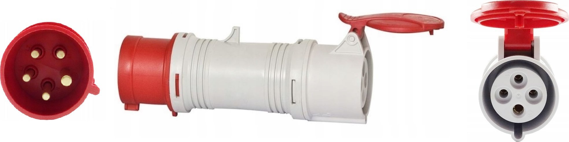 F-Elektro Przejściówka siłowa z 4 na 5 32A