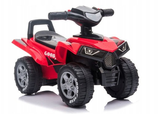 Jeździk Quad Dźwięk Światła 551-G Czerwony