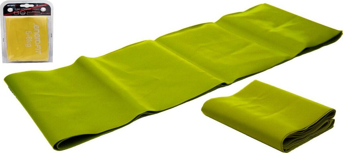 Mark Adler TAŚMA TRENINGOWA GUMA OPOROWA DO ĆWICZEŃ 200x15CM 0,25MM 5-8KG ŻÓŁTA