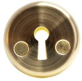 ESCUTCHEON 016 STEEL KEY SB