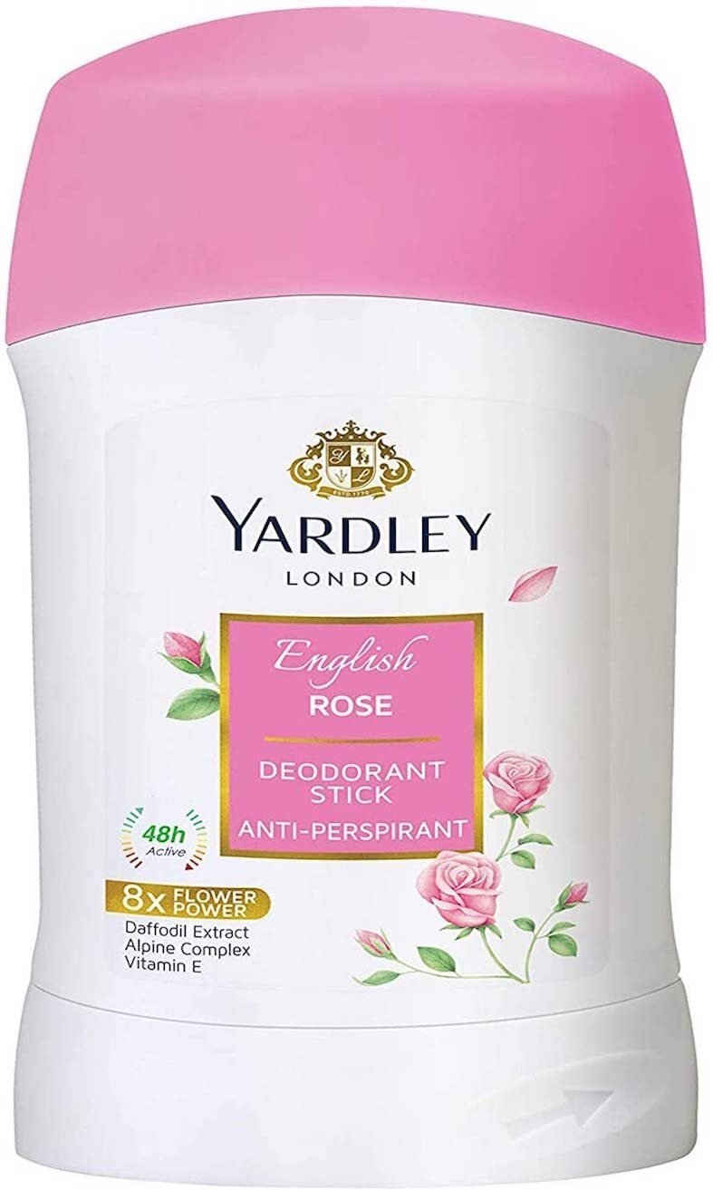 Yardley, English Rose, Deodorant Stick, For Women, 40 ml For Women