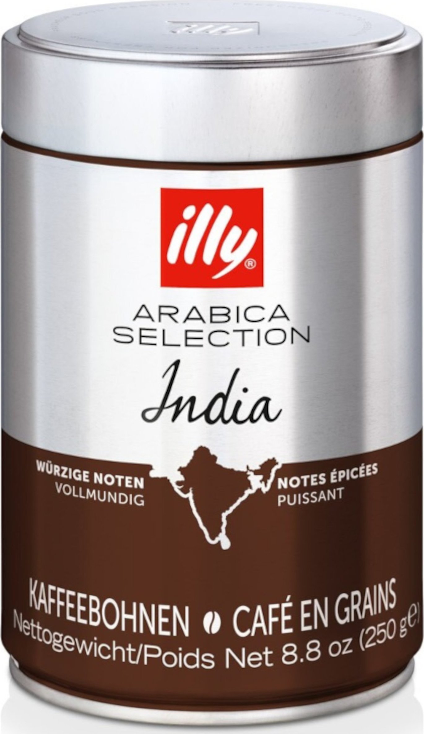 Kawa ziarnista illy Arabica Selection India 250 g