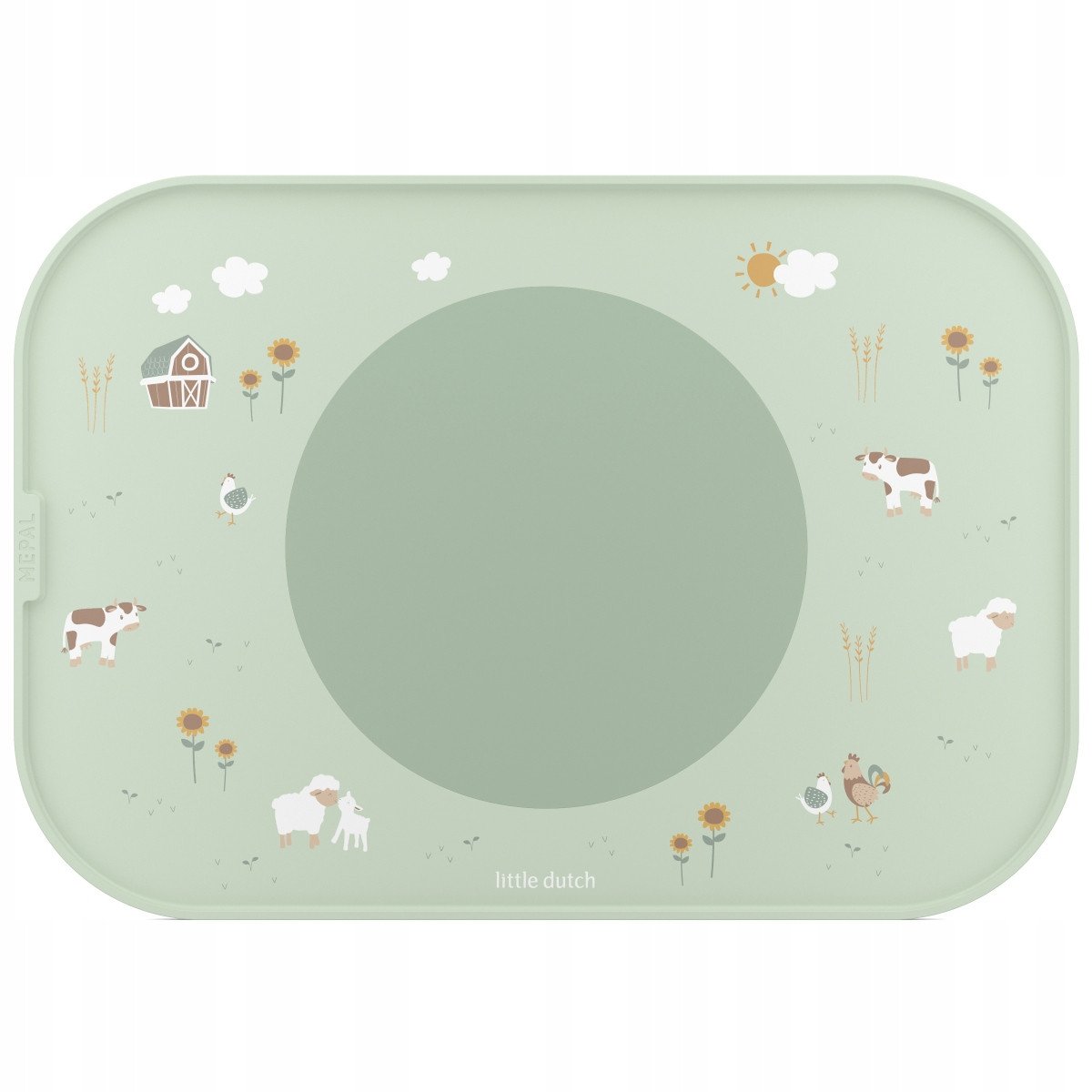 TACA DLA DZIECI DO SERWOWANIA I NAUKI JEDZENIA MIO LITTLE FARM 108035065399