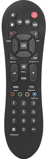 Pilot RTV do dekodera POLSAT (RTV002960)