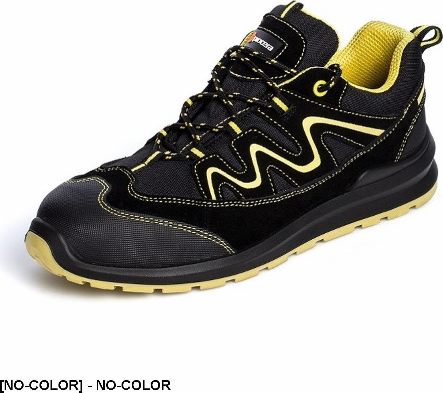 PROCERA STREET S1 - półbuty bezpieczne, skóra welurowa, metalowy podnosek, podeszwa antyelektrostatyczna i antypoślizgowa 47