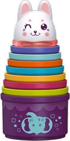 Smily Play Zamek króliczka Piramidka-Sorter