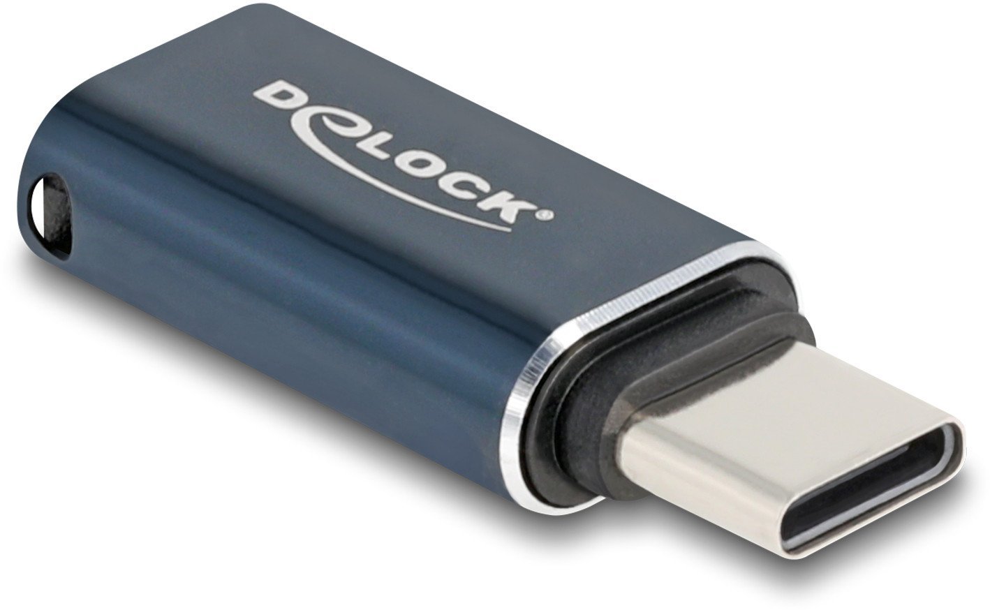 DeLOCK 60688 zmieniacz płci / kabli USB 2.0 Type-C 8 pin Lightning Antracyt