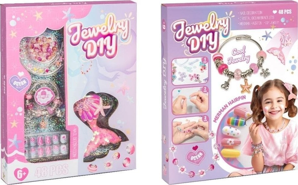 Zestaw do tworzenia bransoletek 48el