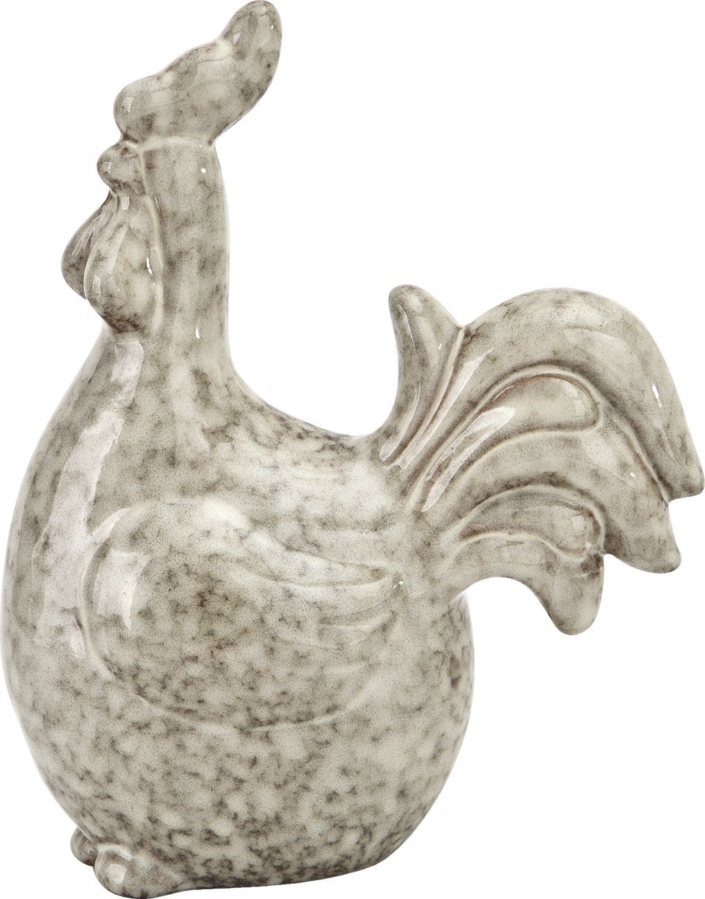 Figurka ozdobna Kura szara 20 cm