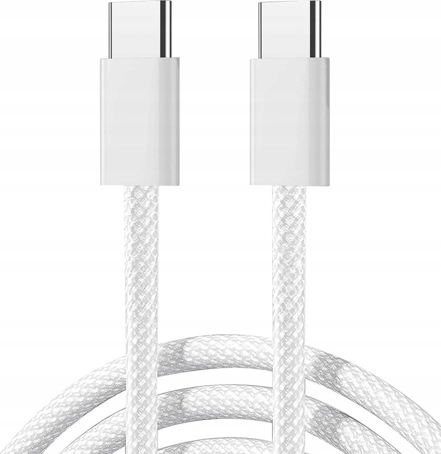 Kabel USB Joyroom USB-C - USB-C 1 m Biały (JYR1009)