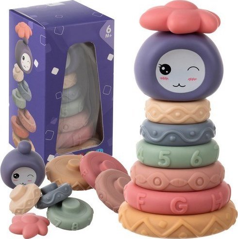 Klocki sensoryczne miękkie - 8 szt. Kruzzel 25116