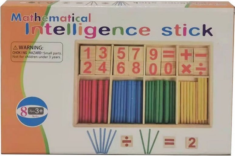 Ramiz Drewniana Gra Matematyczna Patyczki