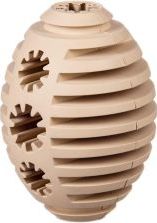 Barry King Zabawka dla psa na przysmaki Rugby beżowa 10-11cm