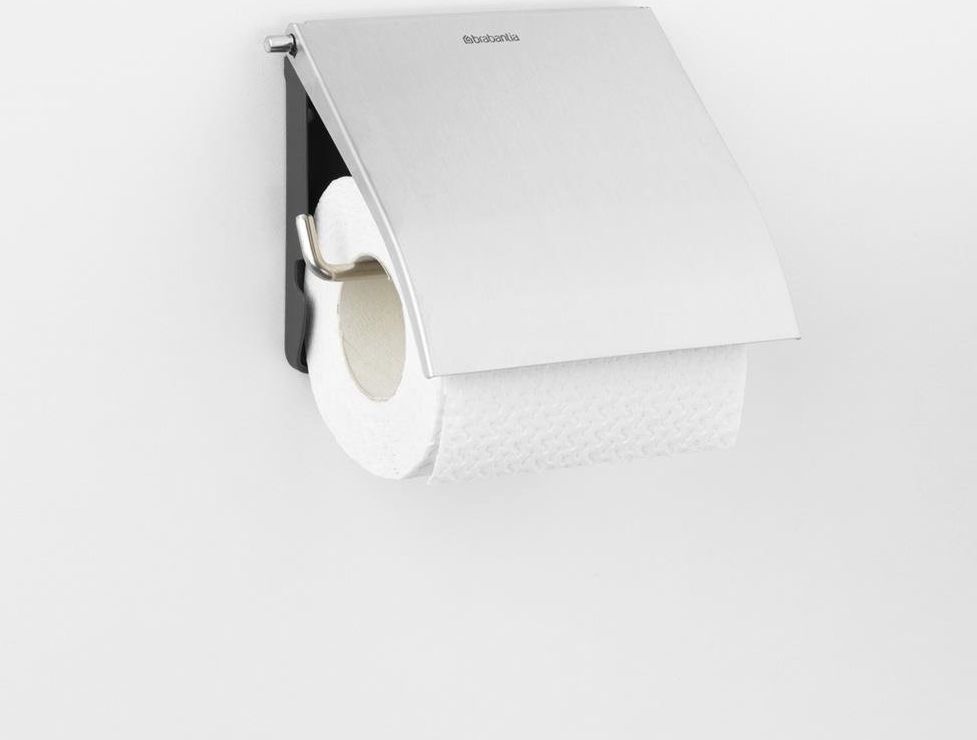 Brabantia Uchwyt na papier zapasowy Classic przyssawka Srebrny (385322)