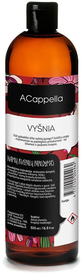 Namų kvapo papildymas ACappella Vyšnia, 500 ml