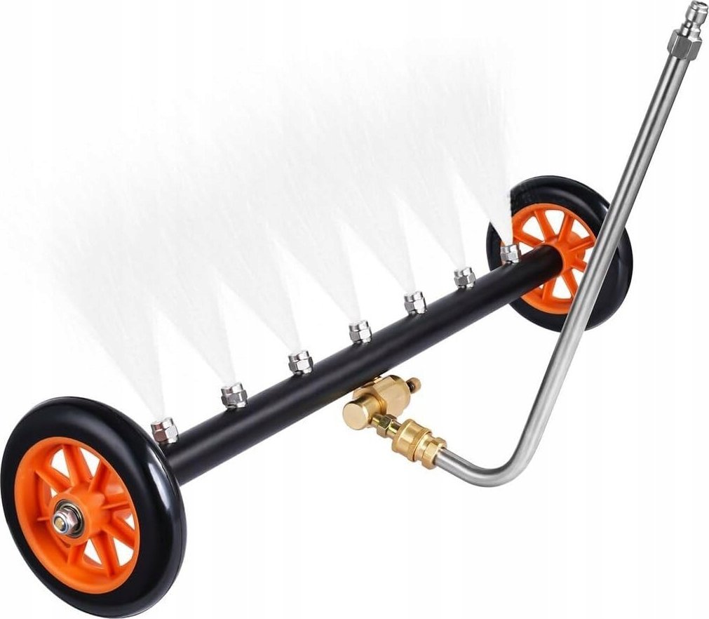 Myjka ciśnieniowa Rosfix LANCA DO MYCIA PODWOZIA NA KÓŁKACH Z SZYBKOZŁĄCZKĄ 1/4 - 7 OTWORÓW DYSZ