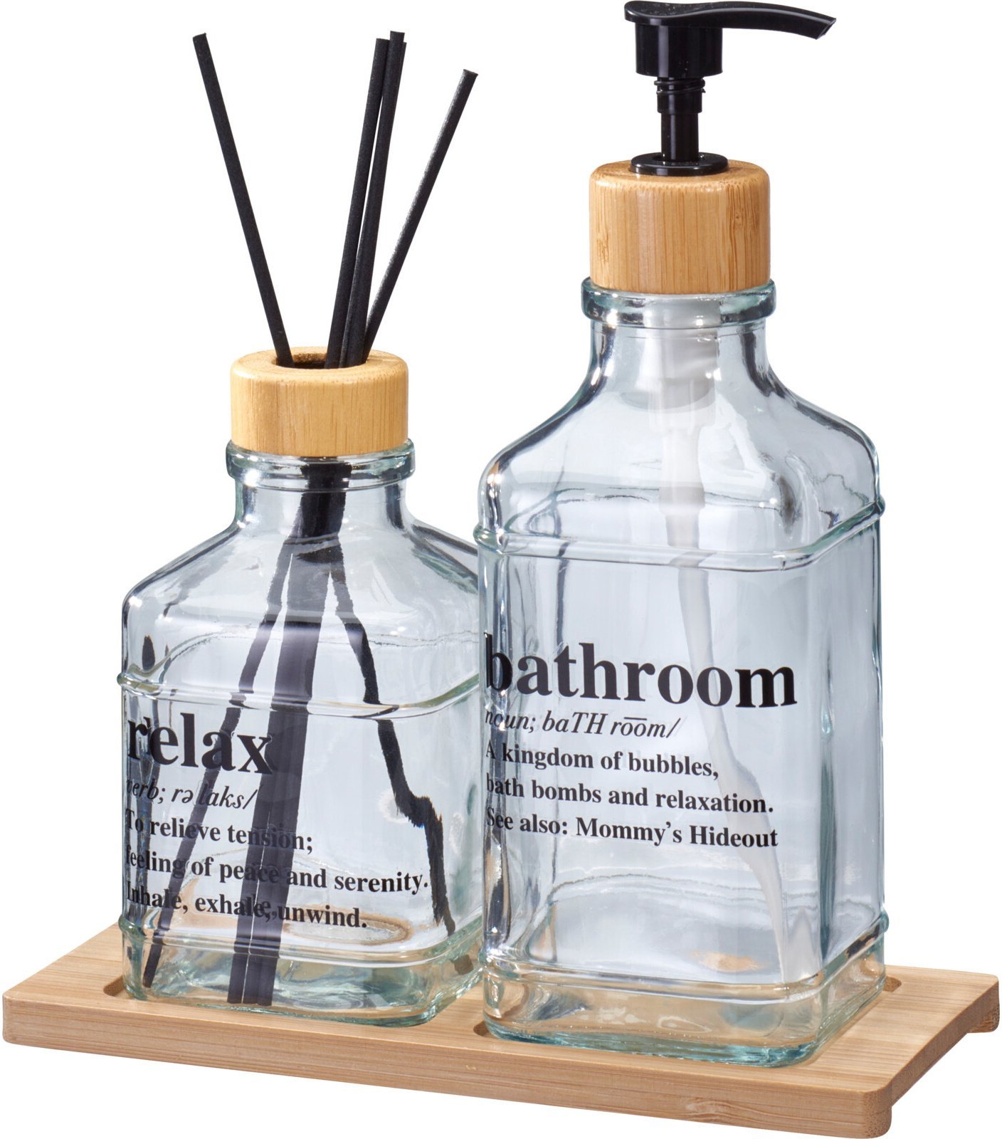 Dyfuzor zapachowy patyczki + pojemnik na balsam do ciała GILO