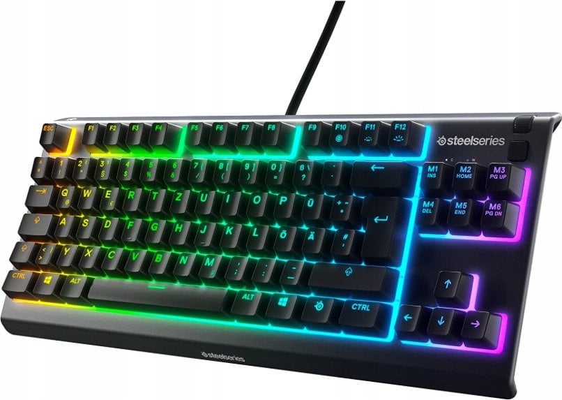 Klawiatura SteelSeries Seria SteelSeries | Klawiatura do gier | Apex 3 bez klawiatury numerycznej | | Klawiatura do gier | Przewodowe | Światło LED RG