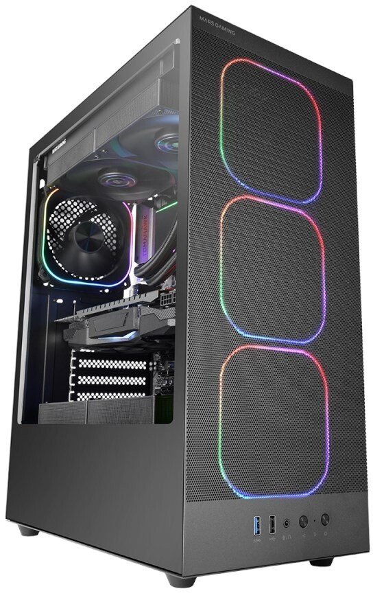 Obudowa Tacens MARS MC-NEBULA 4x120mm ARGB ATX- obudowa