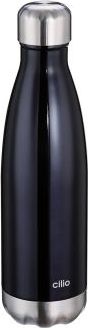Cilio Butelka Cilio termiczna metalowa czarna 500 ml