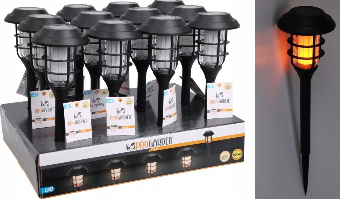 Lampka solarna wbijana, 34 cm