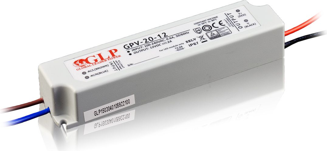 Global Leader Power Zasilacz stałonapięciowy 12V 2A 24W (GPV-20-12)
