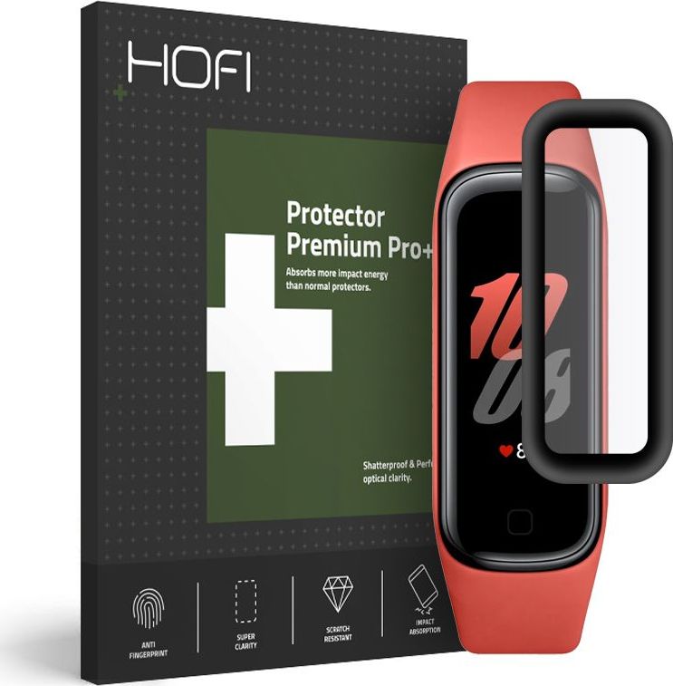 Hofi Glass SZKŁO HYBRYDOWE HOFI HYBRID GLASS GALAXY FIT 2 BLACK