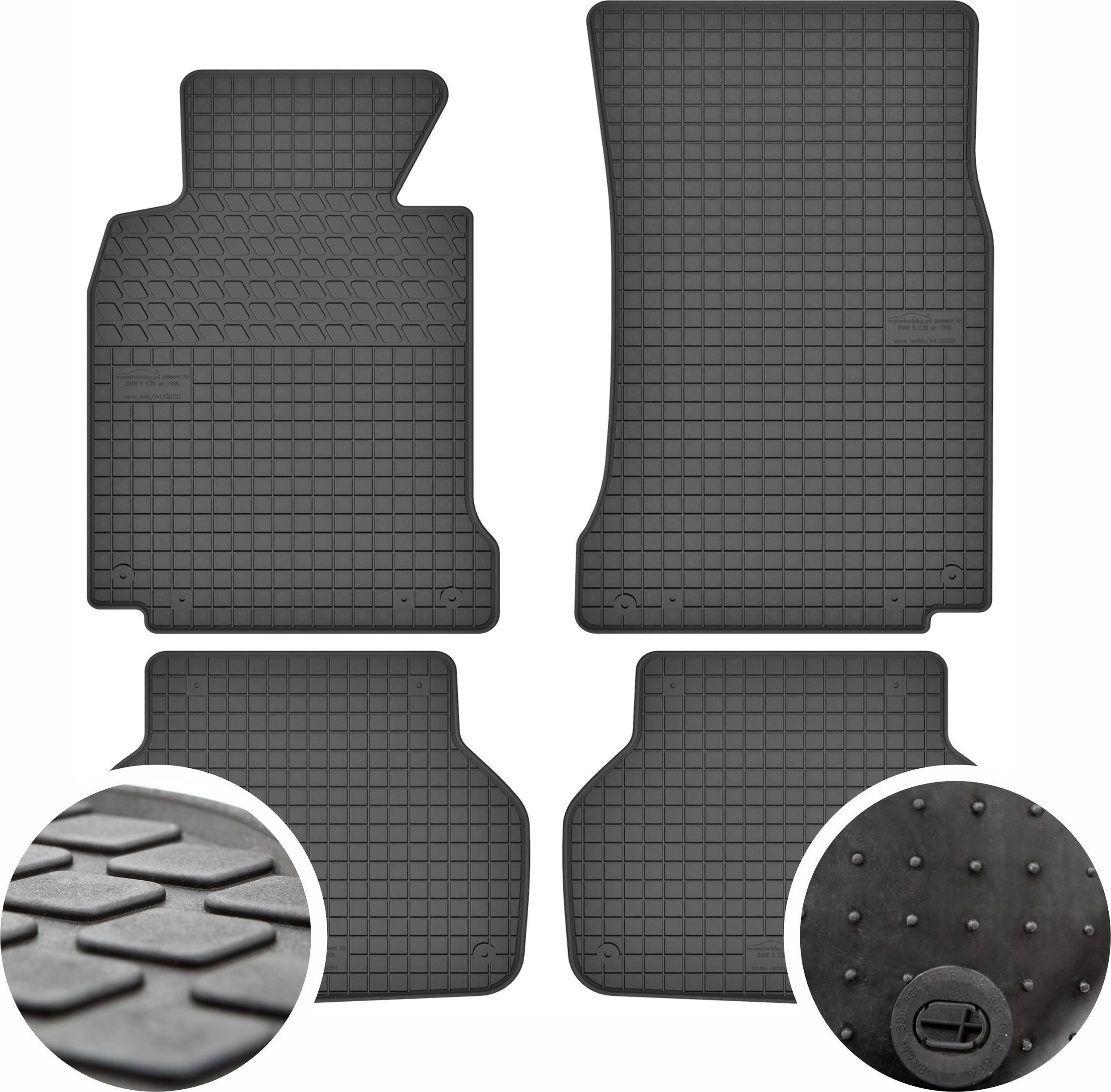 GeyerHosaja Dywaniki gumowe do BMW E39
