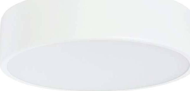 Lampa sufitowa TEAM Plafon LAMPA sufitowa 137623689702 TEAM okrągła OPRAWA metalowa natynkowa biała