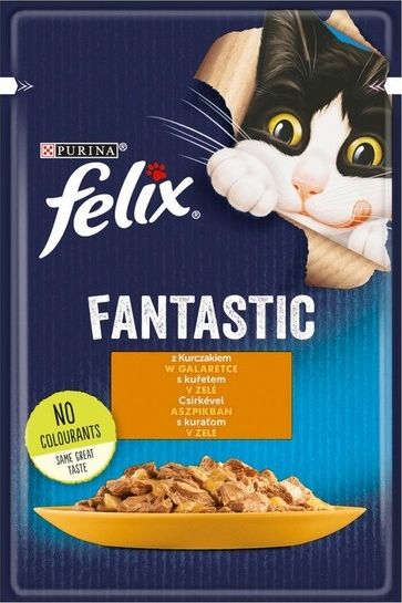 Nestle FELIX sasz.85g FANTASTIC KURCZAK w galaretce /26