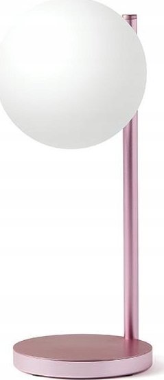 Lampa stołowa Lexon Bubble Lamp LED lamp with inductive charger 15W light pink LH70LP